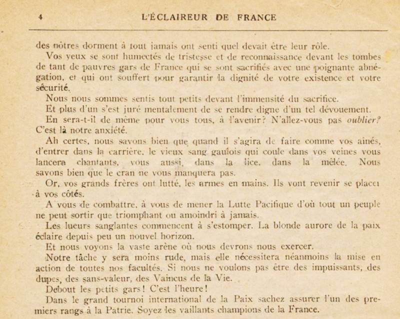 1918 11 LEclaireur de France n38 Page 3
