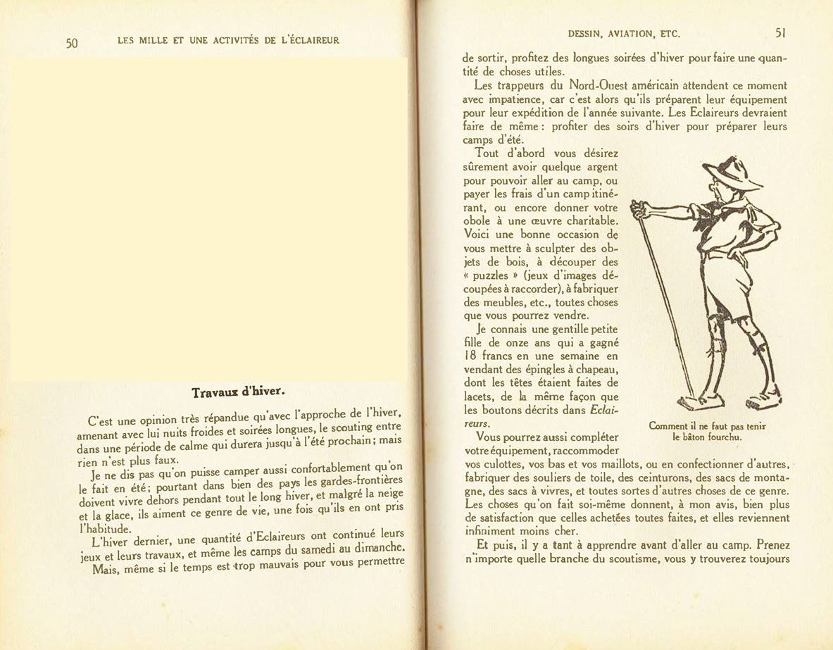 Pages de 1929 Les 1001 activités B P Page 1