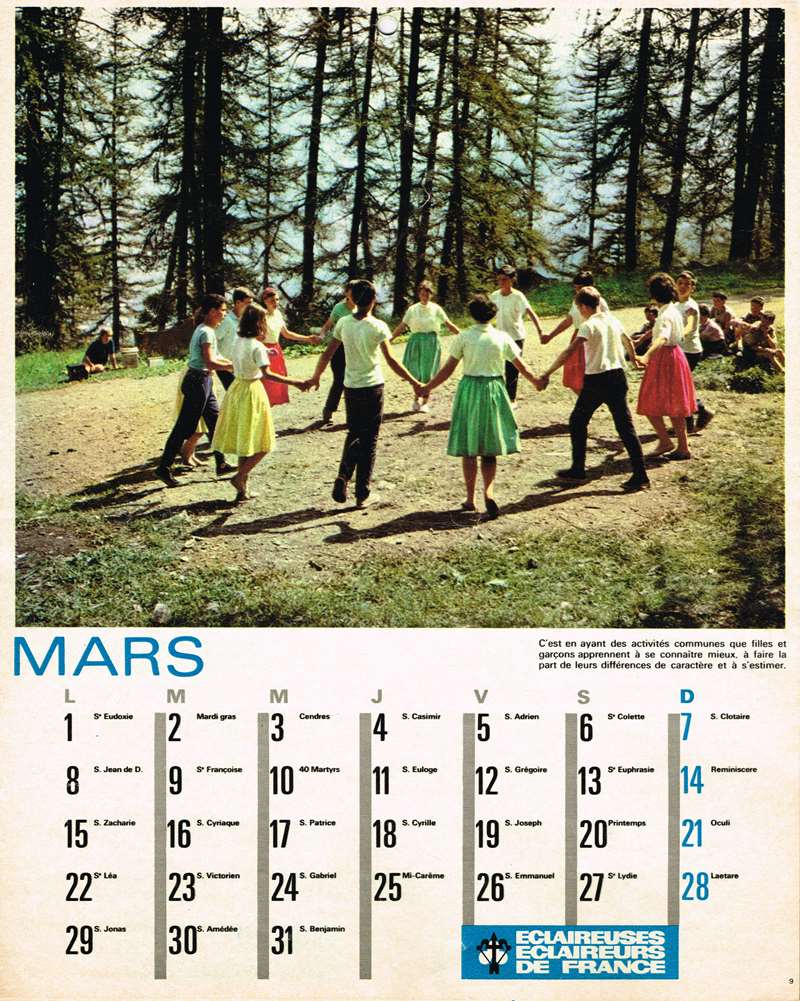 Pages de 1965 Calendrier EEDF Page 05