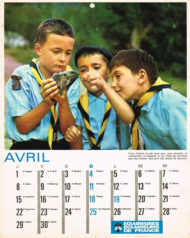 Pages de 1965 Calendrier EEDF Page 07