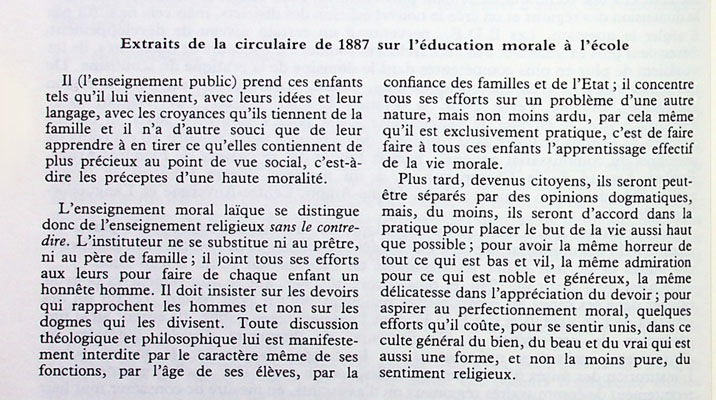 1887 Ed morale école