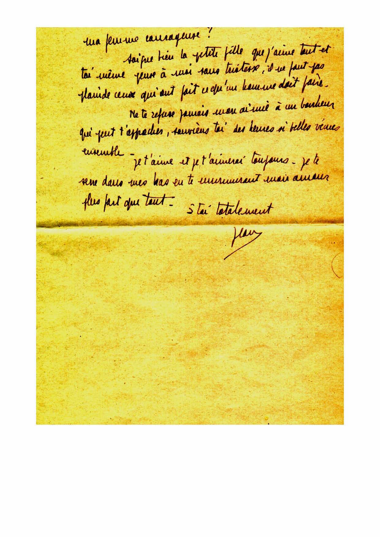 Lettre J.E. verso