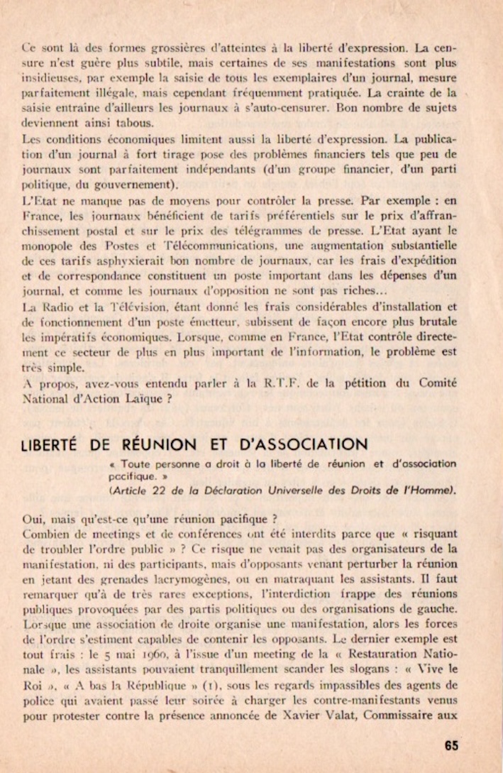 46 Liberté 85